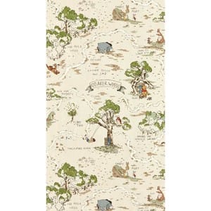 วอลเปเปอร์ OWLS WALLPAPERS ลายป่า 100 เอเคอร์ ขนาด 52CM X 10M_3